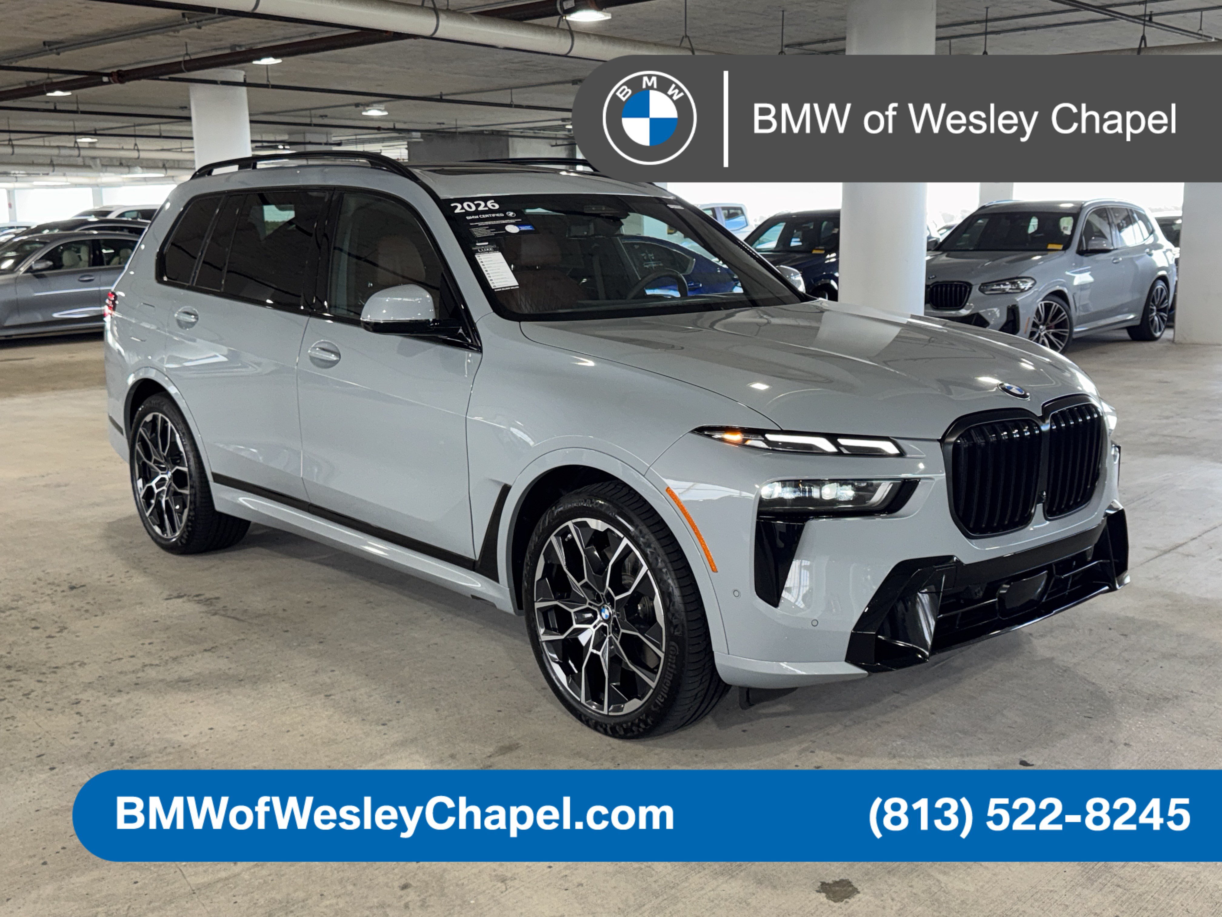 Certified 2026 BMW X7 xDrive40i w/ M Sport Package AWD/4WD image 1