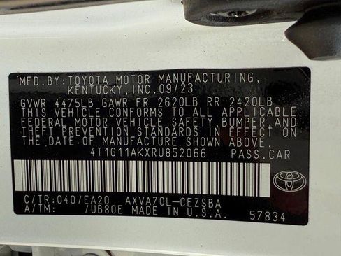 Certified 2024 Toyota Camry SE image 37