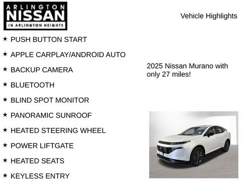 New 2025 Nissan Murano SL image 8