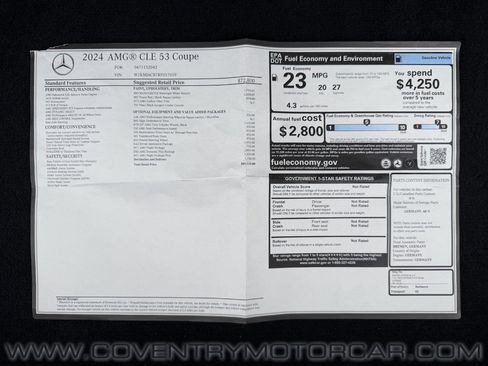 Used 2024 Mercedes-Benz CLE 53 AMG 4MATIC image 18