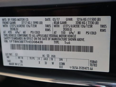 Used 2017 Ford F350 Platinum w/ Platinum Ultimate Package image 64