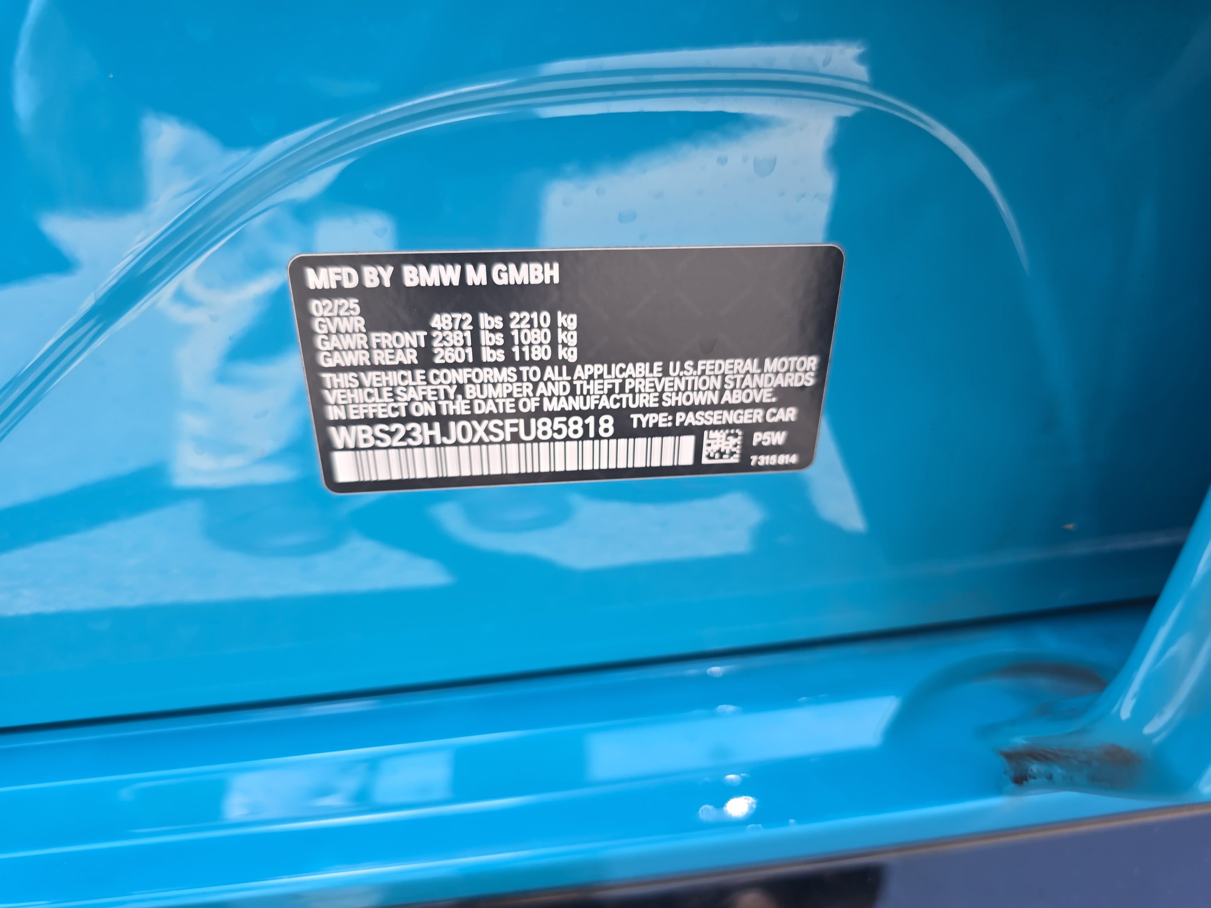 Used 2025 BMW M3 Competition w/ Executive Package RWD image 35
