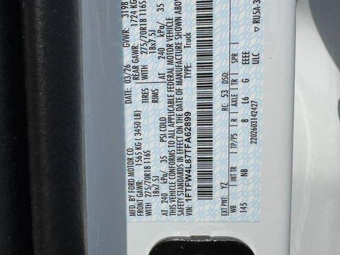 New 2026 Ford F150 Tremor AWD/4WD image 17