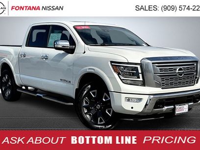 Certified 2021 Nissan Titan Platinum Reserve w/ Moonroof Package