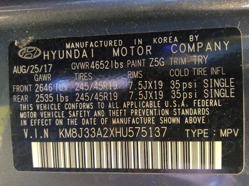 Used 2017 Hyundai Tucson Value FWD image 33