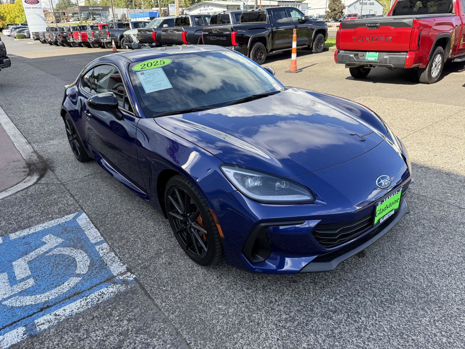 Used 2025 Subaru BRZ tS RWD image 8