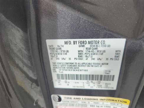 Used 2014 Ford F150 FX4 w/ Equipment Group 402A Luxury image 32