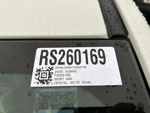 New 2026 Subaru Forester Sport image 12