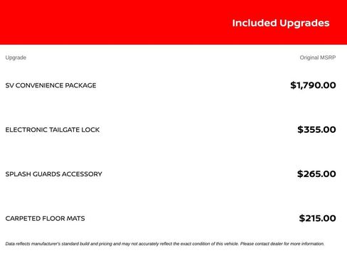 Used 2025 Nissan Frontier SV w/ SV Convenience Package RWD image 10