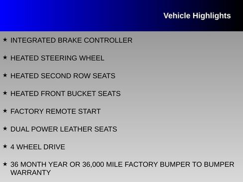 Used 2026 Chevrolet Tahoe Z71 w/ Comfort Package AWD/4WD image 12