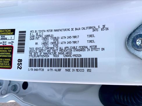 New 2026 Toyota Tacoma SR5 AWD/4WD image 21