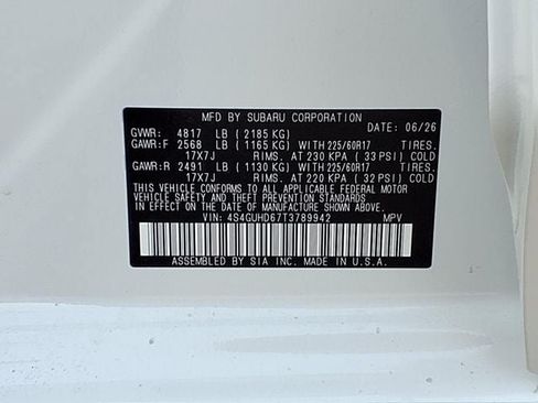 New 2026 Subaru Crosstrek 2.5i Premium AWD/4WD image 10