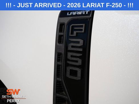 New 2026 Ford F250 Lariat w/ Black Appearance Package image 12