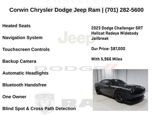 Used 2023 Dodge Challenger SRT Hellcat image 19