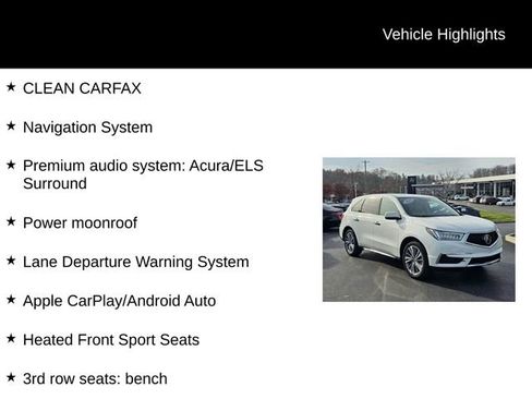 Used 2018 Acura MDX SH-AWD w/ Technology Package image 5