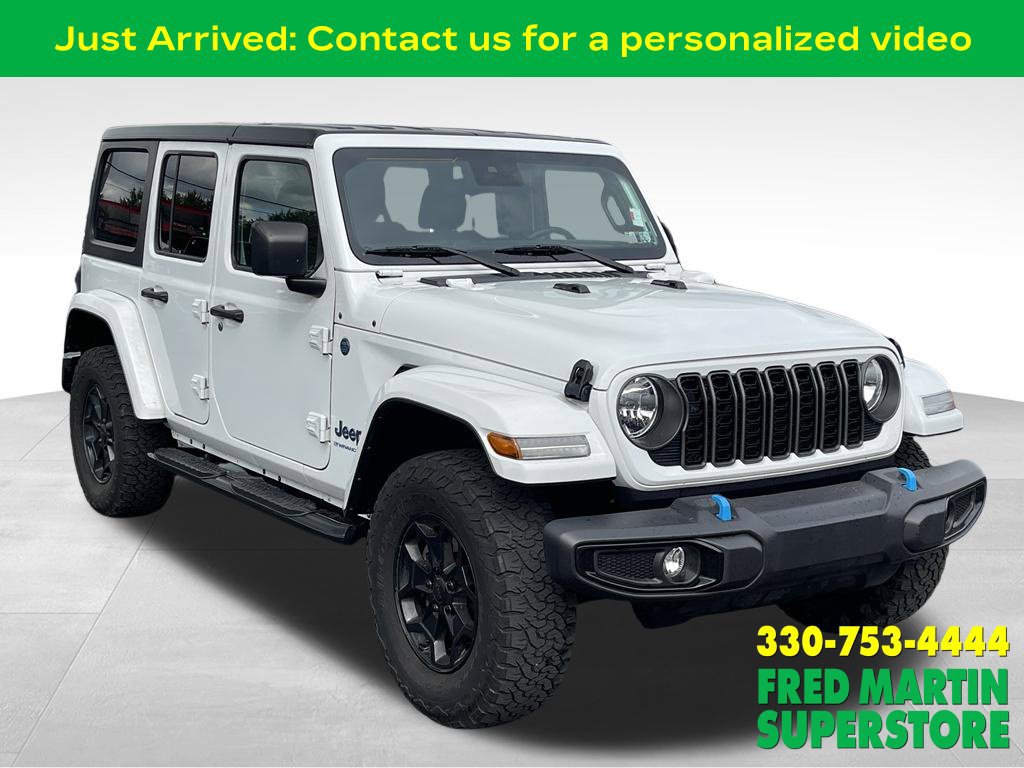 Used 2024 Jeep Wrangler Unlimited w/ Convenience Group AWD/4WD 360° Tour