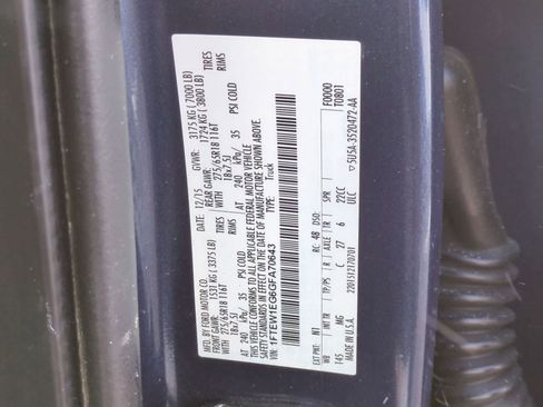 Used 2016 Ford F150 XLT w/ Equipment Group 302A Luxury image 34