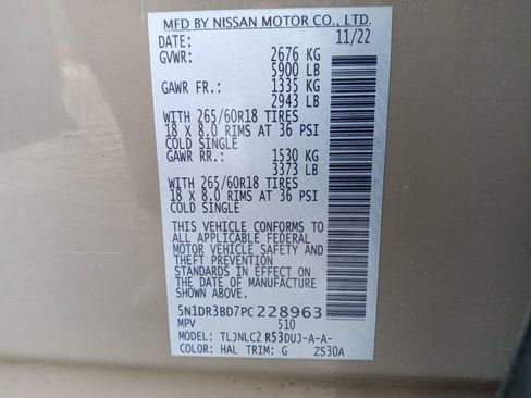 Used 2023 Nissan Pathfinder Rock Creek AWD/4WD image 37