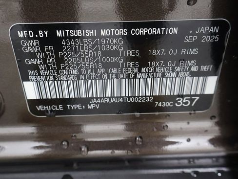 New 2026 Mitsubishi Outlander Sport SE image 43