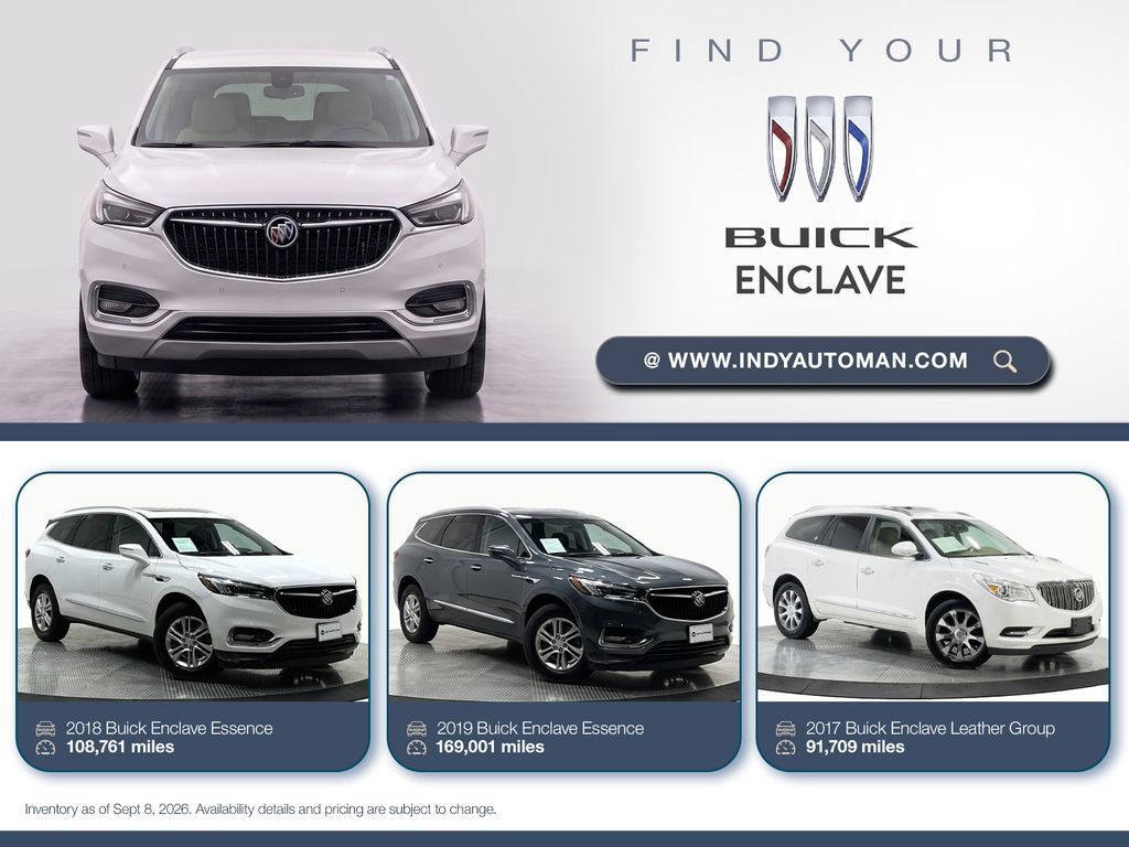 Used 2019 Buick Enclave Essence AWD/4WD image 9