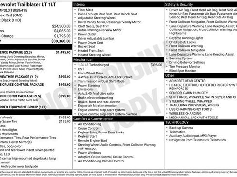 New 2026 Chevrolet TrailBlazer LT w/ Convenience Package image 5