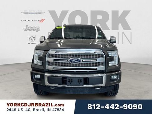 Used 2016 Ford F150 Platinum w/ Trailer Tow Package AWD/4WD image 8