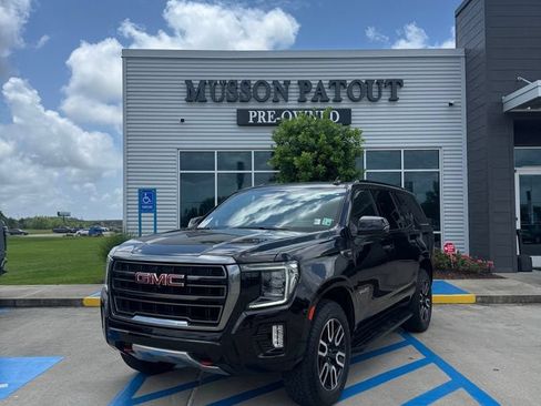 Used 2021 GMC Yukon AT4 w/ Rear Media and Nav Package AWD/4WD image 1