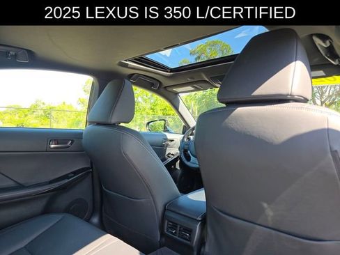 Used 2025 Lexus IS 350 F Sport w/ Accessory Package RWD image 12