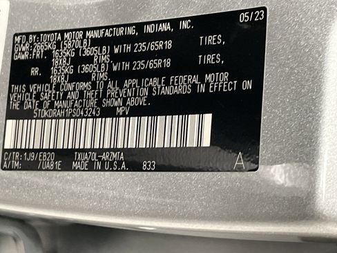 Used 2023 Toyota Highlander XLE FWD image 36