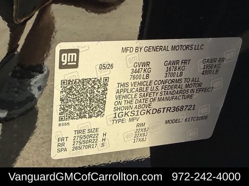 New 2026 GMC Yukon XL Elevation w/ Elevation Premium Package RWD image 26