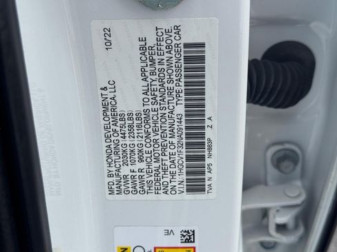 Certified 2022 Honda Accord Sport image 27