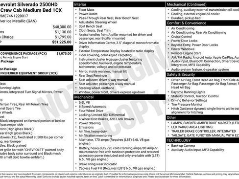 Used 2022 Chevrolet Silverado 2500 Custom w/ Custom Convenience Package AWD/4WD image 6