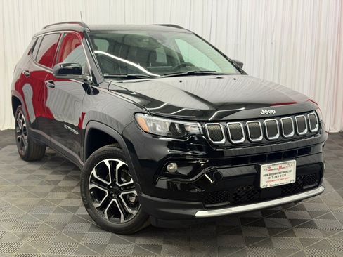 Used 2022 Jeep Compass Limited w/ Sun and Sound Group AWD/4WD image 1