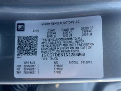 Used 2022 Chevrolet Colorado Z71 image 18