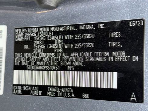 Used 2023 Toyota Highlander Platinum image 23