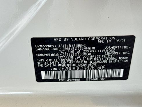 Certified 2024 Subaru Crosstrek 2.0i Premium AWD/4WD image 27