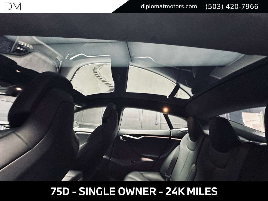Used 2017 Tesla Model S 75D AWD/4WD image 23