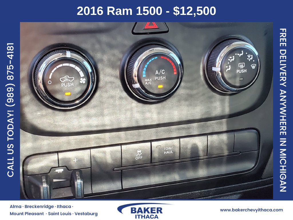 Used 2016 RAM 1500 ST w/ SXT Appearance Group AWD/4WD image 17