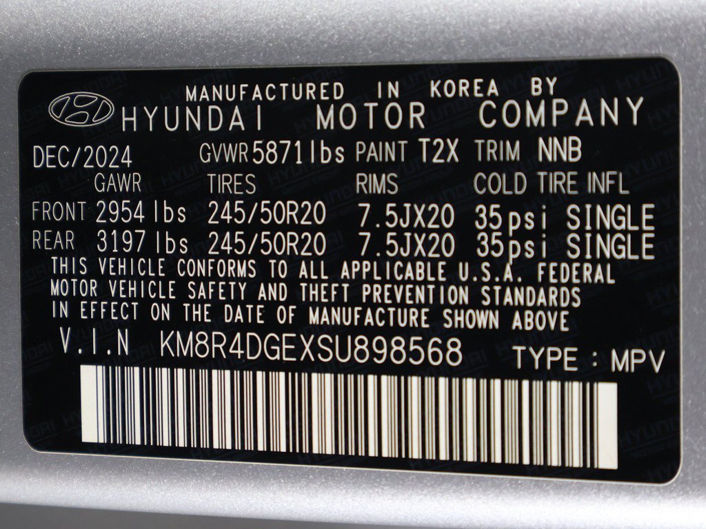 Certified 2025 Hyundai Palisade SEL AWD/4WD image 56