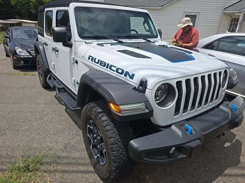 Used 2023 Jeep Wrangler Unlimited Rubicon 4xe AWD/4WD image 3