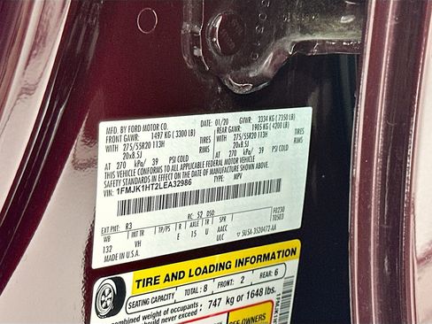 Used 2020 Ford Expedition Max XLT w/ Equipment Group 202A RWD image 37