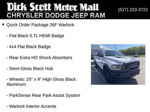 Used 2024 RAM 1500 Warlock AWD/4WD image 6