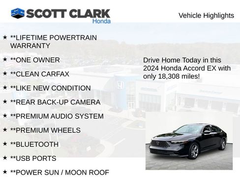 Used 2024 Honda Accord EX image 11