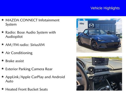 New 2026 MAZDA MX-5 Miata Club w/ Interior Package RWD image 9