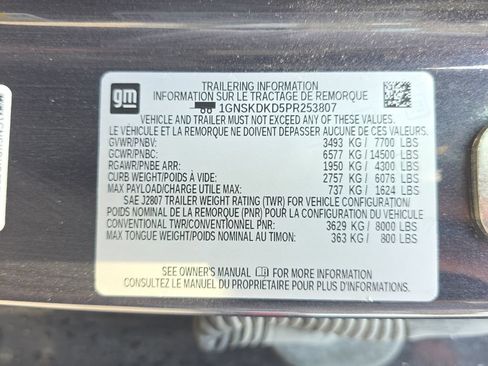 Used 2023 Chevrolet Suburban Z71 w/ Luxury Package AWD/4WD image 21