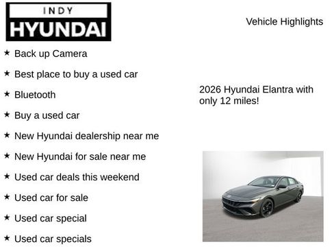 New 2026 Hyundai Elantra Sport image 7