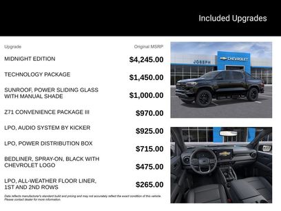 New 2026 Chevrolet Colorado Z71 w/ Midnight Edition
