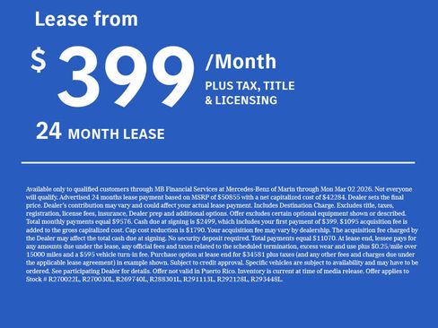 Used 2025 Mercedes-Benz C 300 Sedan image 2