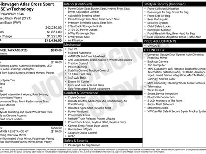 Used 2023 Volkswagen Atlas Cross Sport SE w/ Black Wheel Package