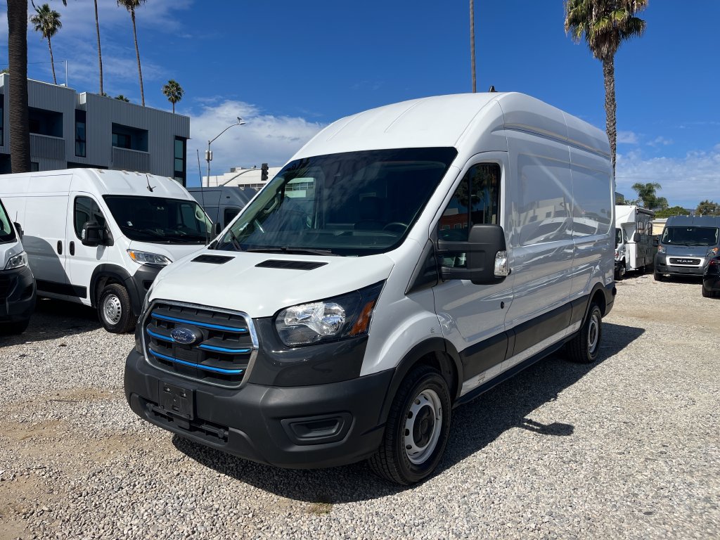 Used 2022 Ford E-Transit 148 High Roof w/ Load Area Protection Package RWD image 1
